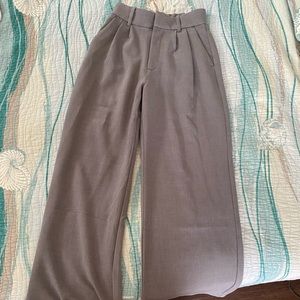 A & F Sloane Tailored Pant | XS | Grey | Brand New